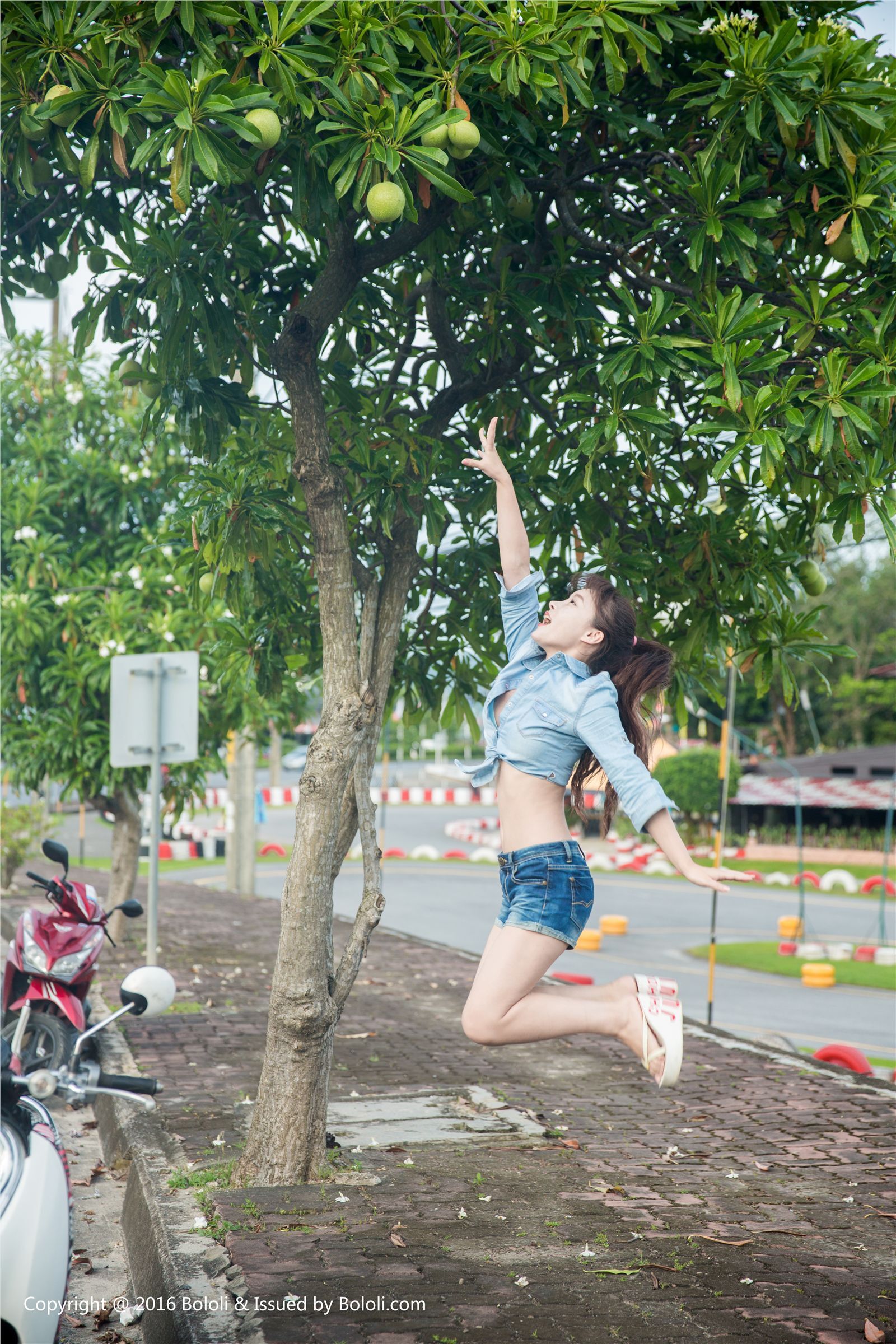 [BoLoLi波萝社]2017.08.11 Vol.100  柳侑绮